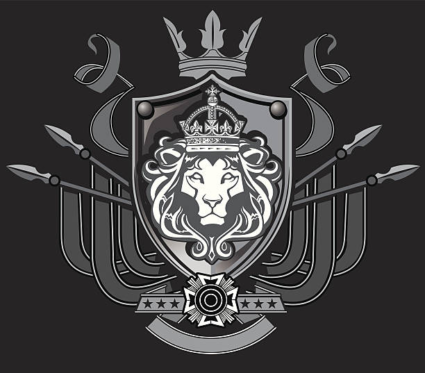 Lion Flag Crest Stock Illustration - Download Image Now - Coat Of Arms, Haile Selassie, Animal - iStock Lion Flag Crest Stock Illustration - Download Image Now - Coat Of Arms, Haile Selassie, Animal - iStock