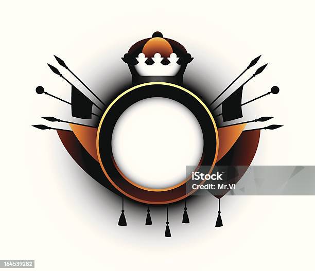 Heraldic Symbol Stock Illustration - Download Image Now - Abstract, Ancient, Antique