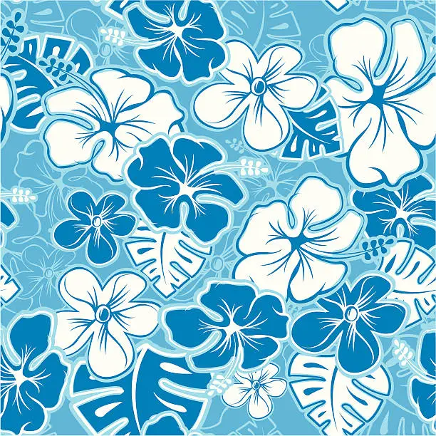Vector illustration of Hawaiian Pattern