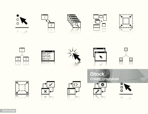 Ilustración de Los Íconos De Aplicaciones y más Vectores Libres de Derechos de Imagen generada digitalmente - Imagen generada digitalmente, Tecnología, Aplicación para móviles