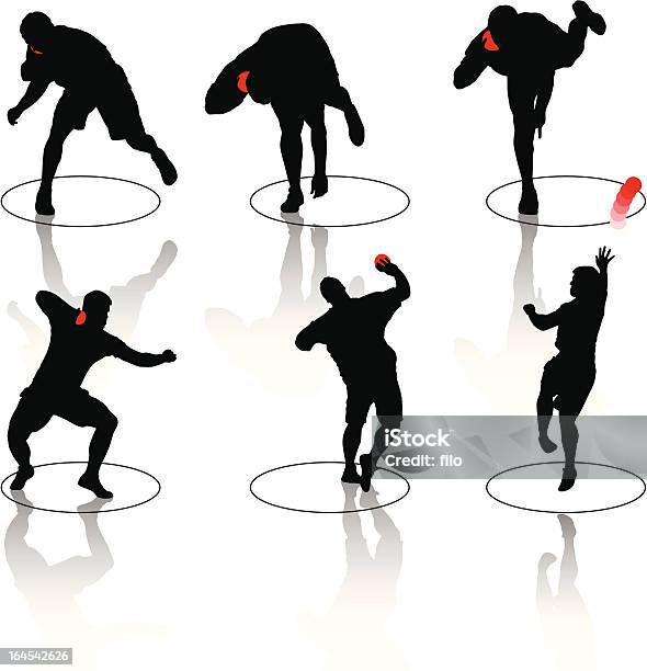 Shot Put Stock Illustration - Download Image Now - Shot Put, Throwing, Adolescence