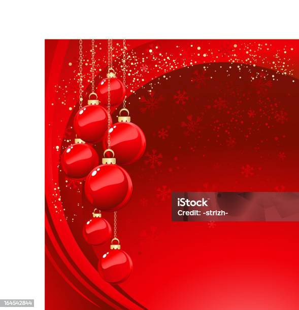 Ilustración de Banners De Navidad Rojo y más Vectores Libres de Derechos de Abstracto - Abstracto, Acontecimiento, Adorno de navidad