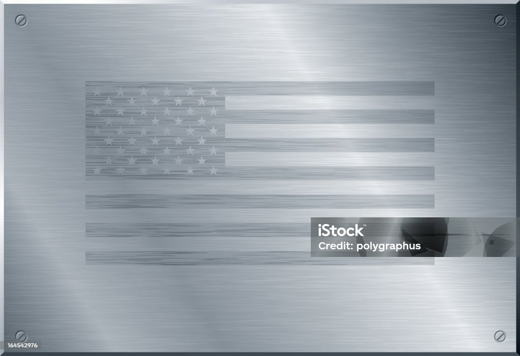 Drapeau américain - clipart vectoriel de Drapeau américain libre de droits