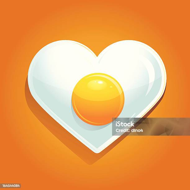 Ich Liebe Sunnyside Bis Stock Vektor Art und mehr Bilder von Cholesterin - Cholesterin, Ei, Eigelb