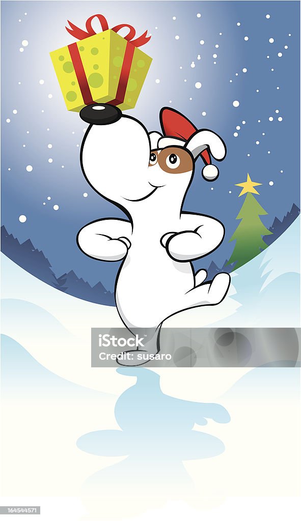 my happy christmas Dancing stock vector