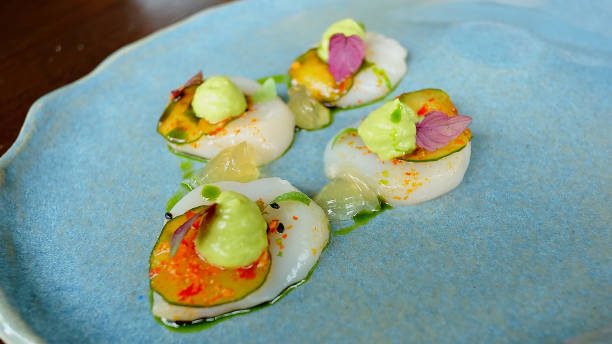 istock Hokkaido Scallops, Pollen Restaurant in Singapore. 1645445715