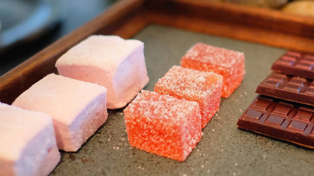 istock Petit Four, Pollen Restaurant in Singapore. 1645446240