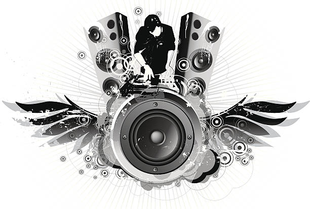 90+ Cool Speakers Pictures Stock Illustrations, Royalty-Free