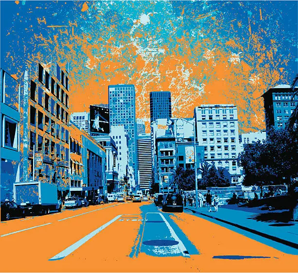Vector illustration of city#3