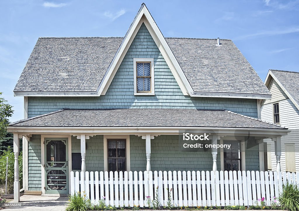 Vintage-Hause - Lizenzfrei Wohnhaus Stock-Foto