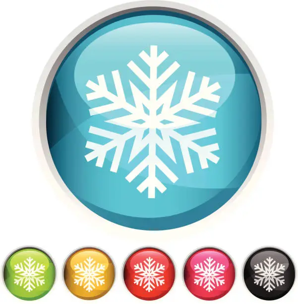 Vector illustration of Snow Icon