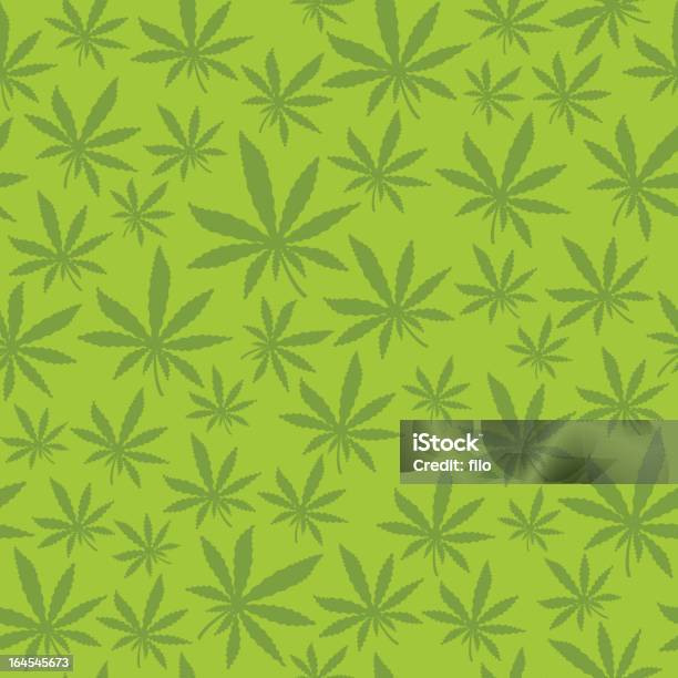 Bezszwowe Liści Cannabis - Stockowe grafiki wektorowe i więcej obrazów Marihuana - Marihuana, Seamless pattern, Wzór - Opis