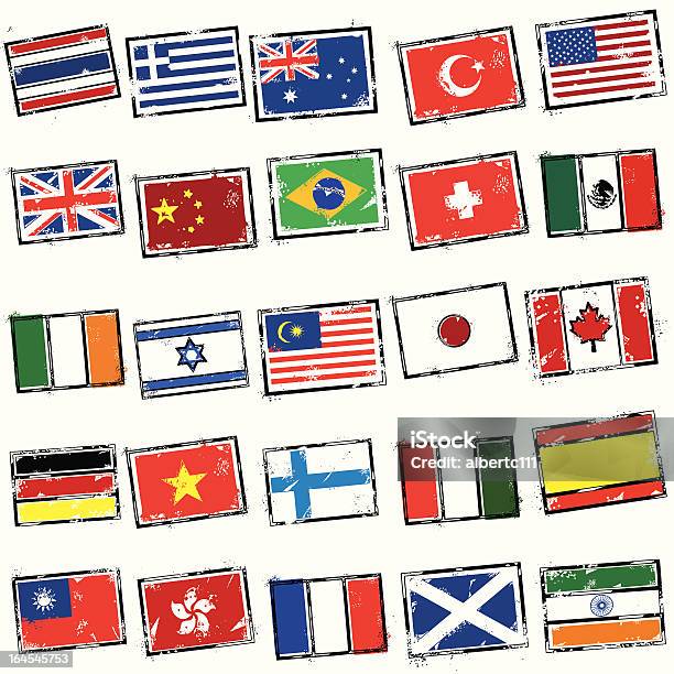 Idziony Stampineverybodys - Stockowe grafiki wektorowe i więcej obrazów Flaga - Flaga, Flaga państwowa, USA