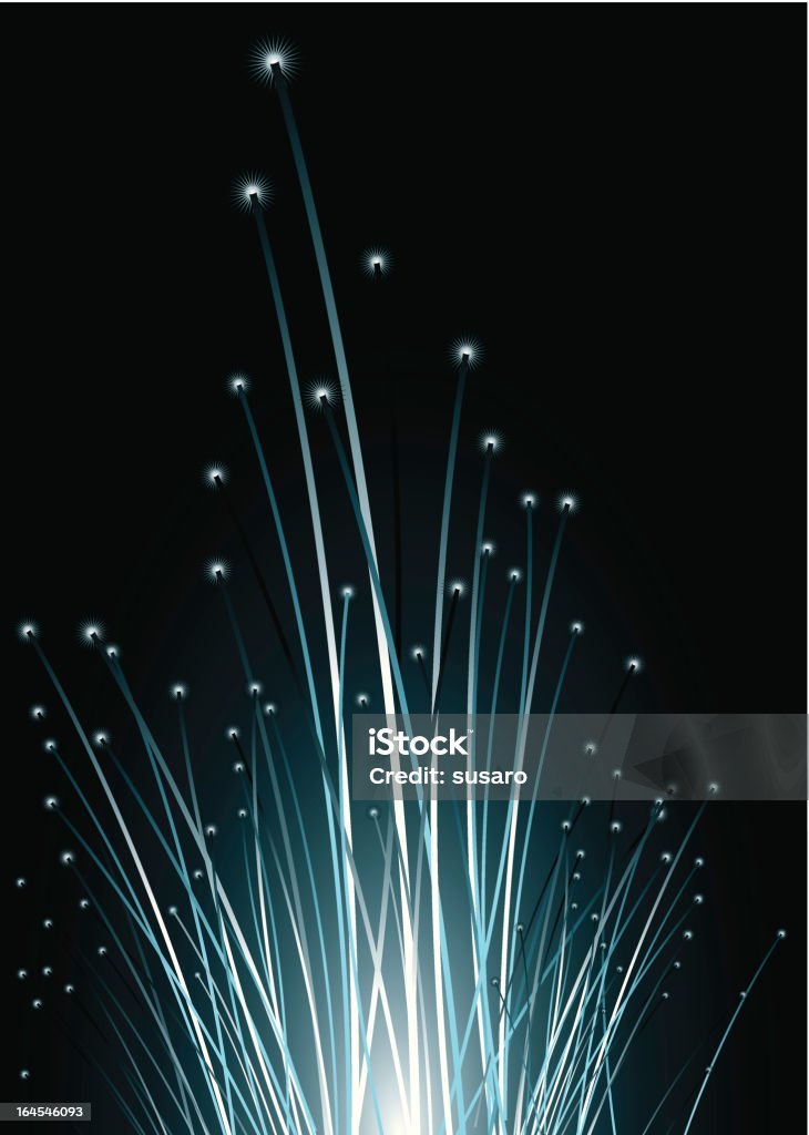 Fiber Glasfaser - Lizenzfrei Glasfaser - Telekommunikationsgerät Vektorgrafik
