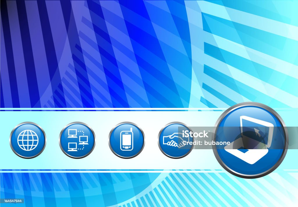 Internet Vector Blue Internet Royaltyfree Vector Arts On Button Set With Blue Background ...