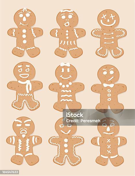 ジンジャーブレッドクッキー - おやつのベクターアート素材や画像を多数ご用意 - おやつ, アイシング, イラストレーション