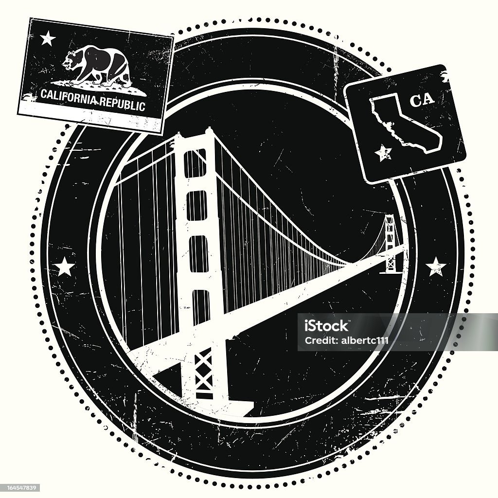 NorCali importer - clipart vectoriel de San Francisco - Californie libre de droits