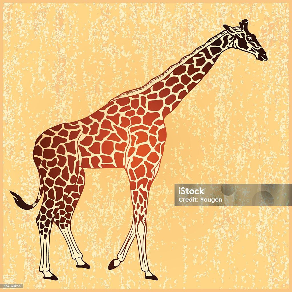 Girafa (vector - Royalty-free Girafa arte vetorial