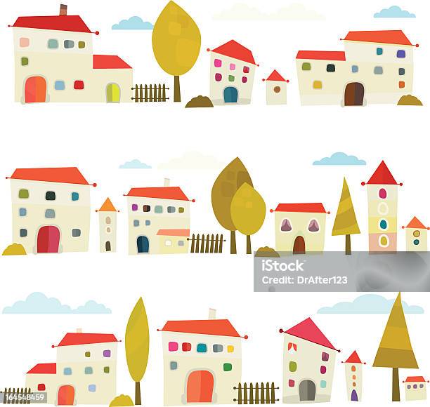 City Stock Illustration - Download Image Now - Railing, Building Exterior, Built Structure