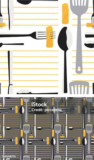 Mesa Cozinha Padrão - Arte vetorial de stock e mais imagens de Amarelo - Amarelo, Amostra de Tecido - Têxtil, Cinzento