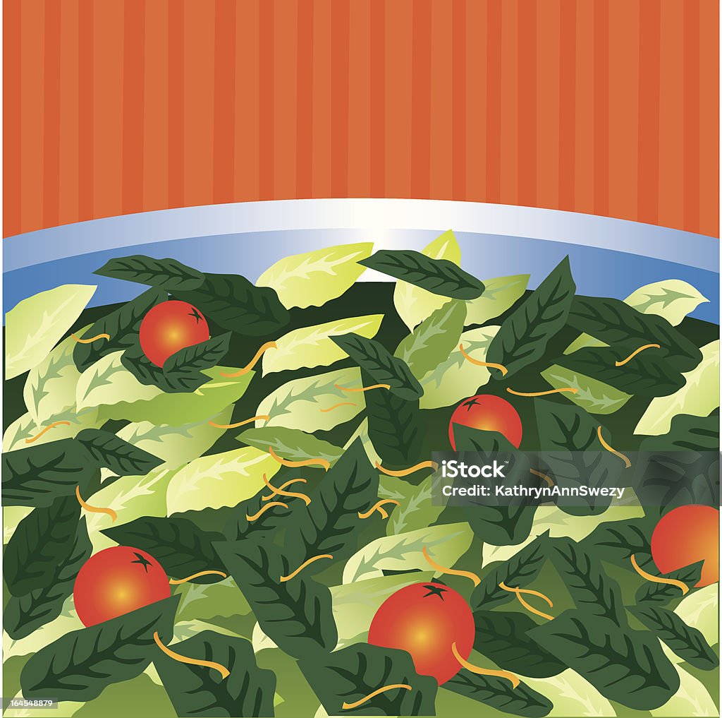 Super salade - clipart vectoriel de Aliment libre de droits