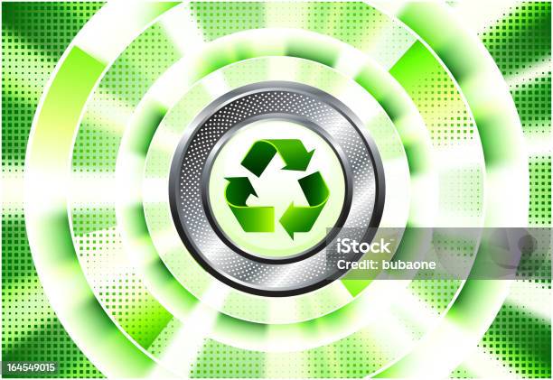 Moderne Recycling Hintergrund Stock Vektor Art und mehr Bilder von Abstrakt - Abstrakt, Bedienungsknopf, Bewegung