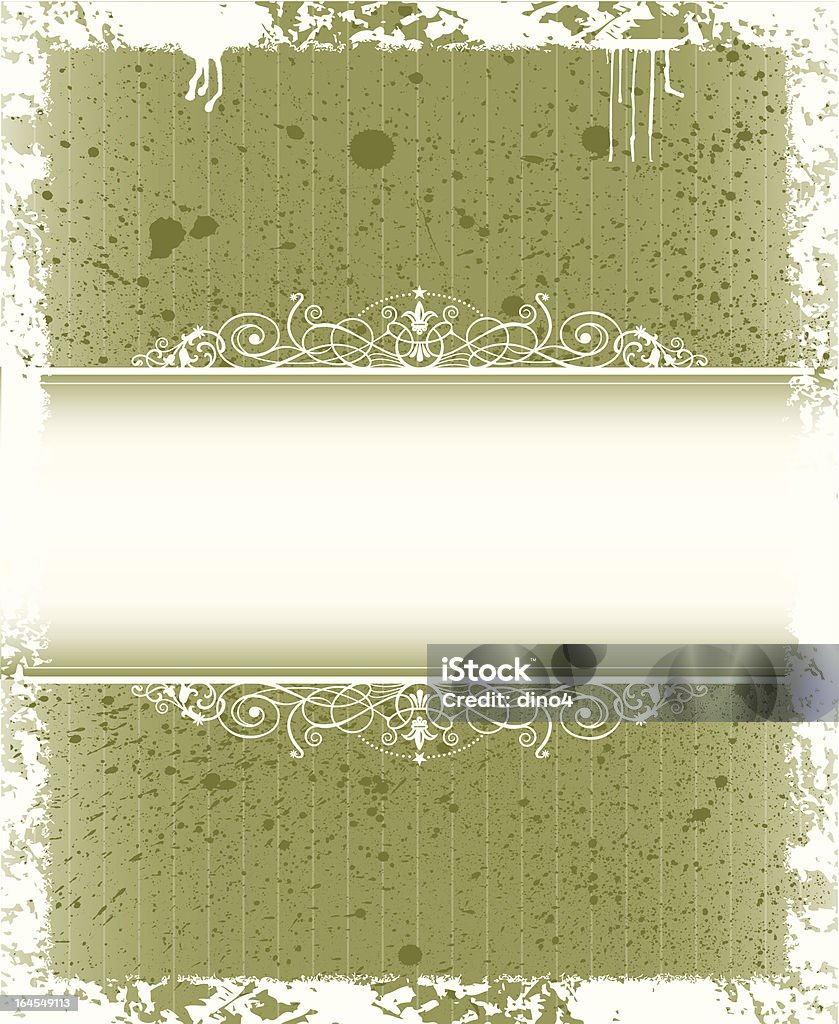 Grungy Frame A grungy & swirly frame. Grunge is easily removable. (SVG & Large JPG included in download.) Art stock vector