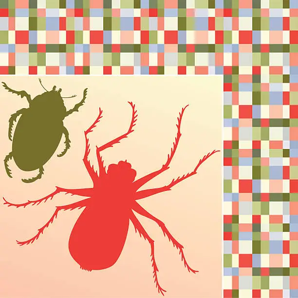 Vector illustration of Insects (vector)