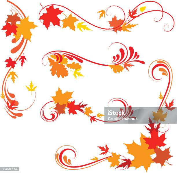 秋の飾り - かえでの葉のベクターアート素材や画像を多数ご用意 - かえでの葉, イラストレーション, オークの木
