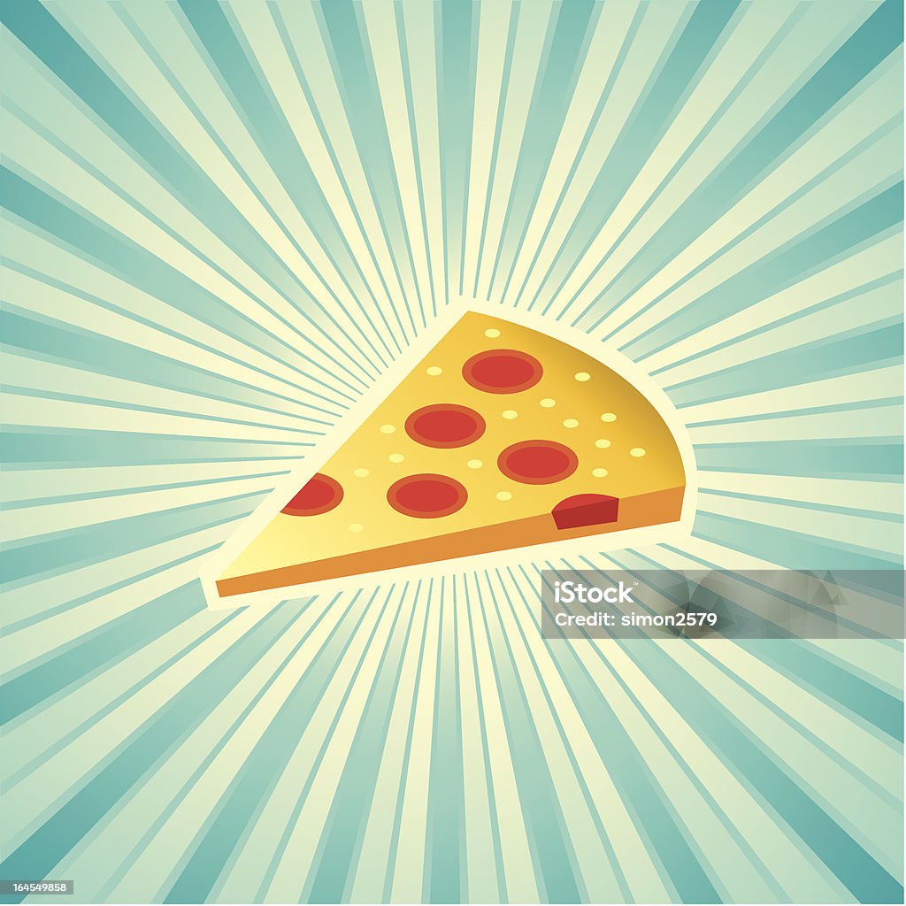 Pizza - Vetor de Pizza royalty-free