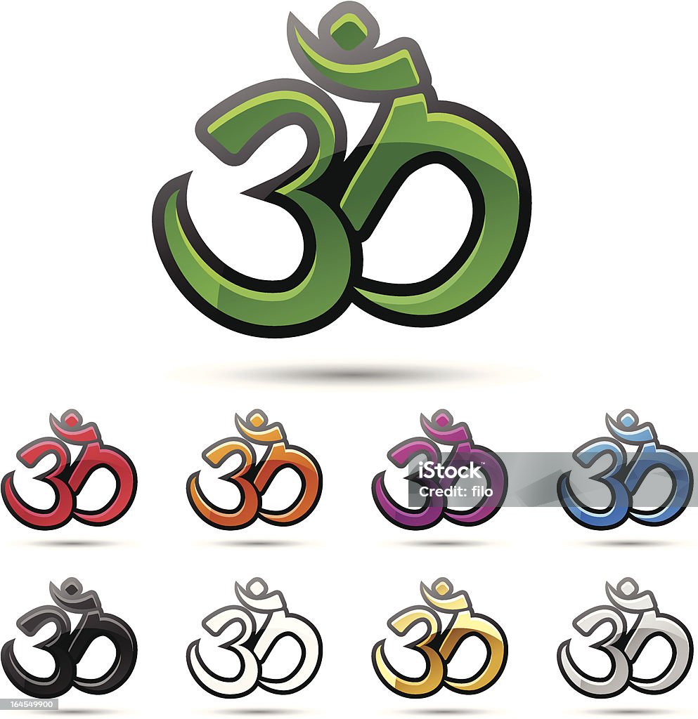 Symbol Om - Grafika wektorowa royalty-free (Symbol om)