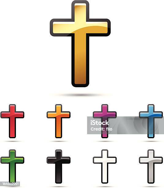 Ilustración de Cruce y más Vectores Libres de Derechos de Amarillo - Color - Amarillo - Color, Azul, Baptista