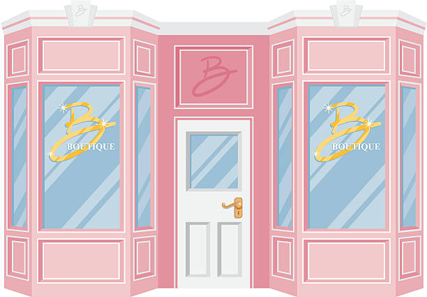 fancy girlie бутик - hat shop stock illustrations