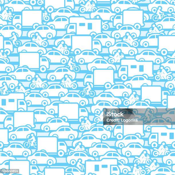 Seamless Traffic Background Stock Illustration - Download Image Now - Car, Pattern, Backgrounds