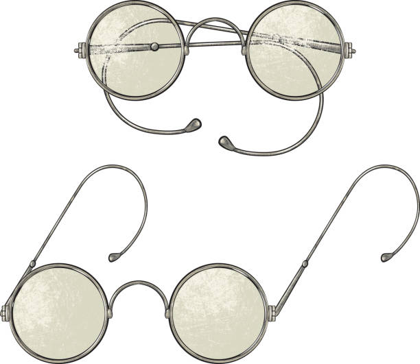 Lunettes Vintage - Illustration vectorielle