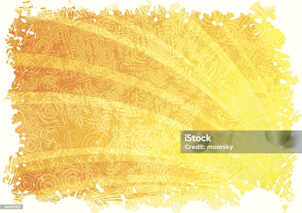 Abstrato fundo amarelo - Royalty-free Abstrato arte vetorial