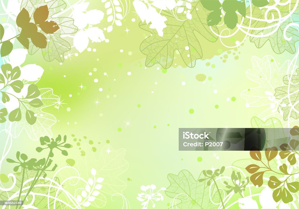 Green Nature Background Stock Illustration - Download Image Now -  Backgrounds, Beauty, Beauty In Nature - iStock
