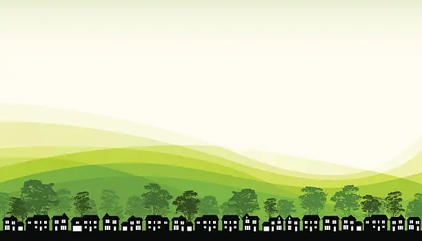 Vector illustration of Green Living