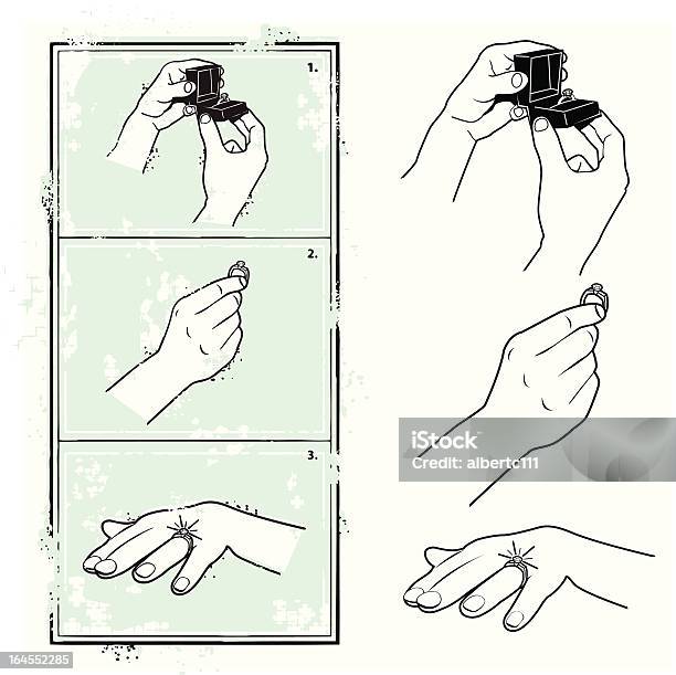 Wie Es Gelaufen Ist Down Stock Vektor Art und mehr Bilder von Altertümlich - Altertümlich, Diagramm, Diamantring