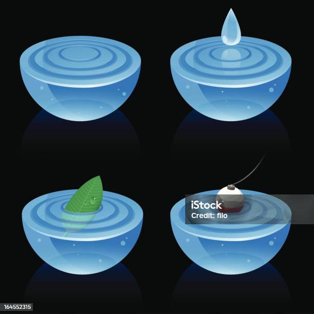 Water Elements Vecteurs libres de droits et plus d'images vectorielles de Abstrait - Abstrait, Activité de plein air, Bleu