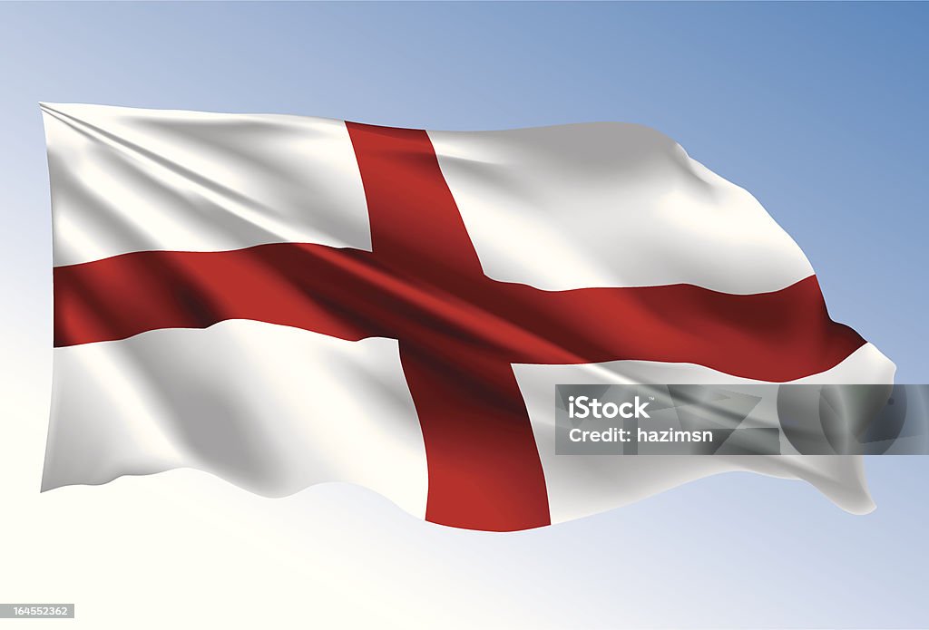 England-Flagge - Lizenzfrei Englische Flagge Vektorgrafik