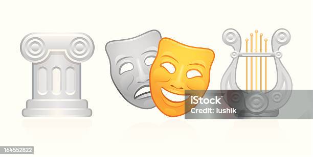 Klassisches Theater Stock Vektor Art und mehr Bilder von ClipArt - ClipArt, Einzelner Gegenstand, Freisteller – Neutraler Hintergrund