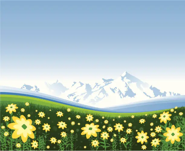 Vector illustration of Spring Fresh