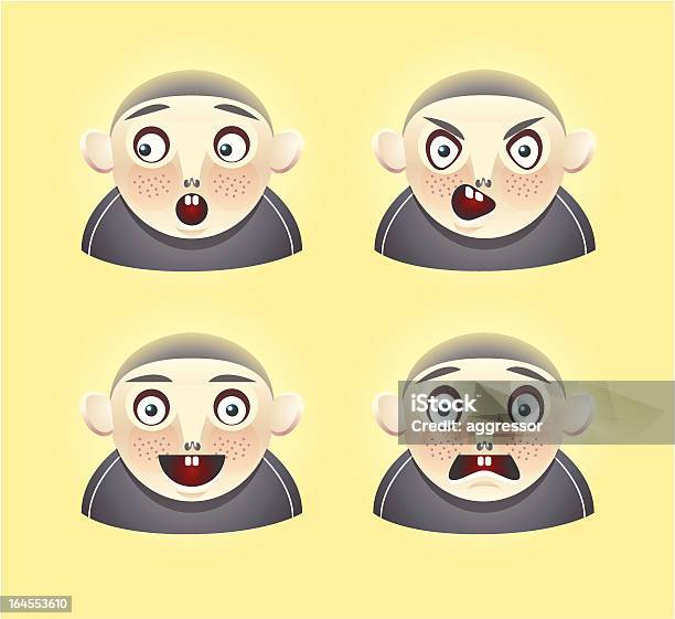 Vetores de Emoticon Menino e mais imagens de Aberto - Aberto, Adulto, Boca Humana