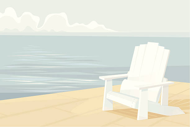 アディロンダックチェア - deck chair点のイラスト素材／クリップアート素材／マンガ素材／アイコン素材