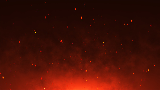 Red fire background. Abstract red fire background.