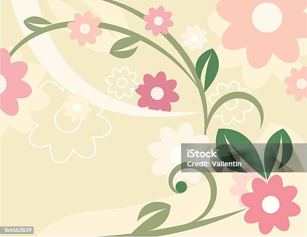 Floral Background Stock Vektor Art und mehr Bilder von Ast - Pflanzenbestandteil - Ast - Pflanzenbestandteil, Bildhintergrund, Blatt - Pflanzenbestandteile