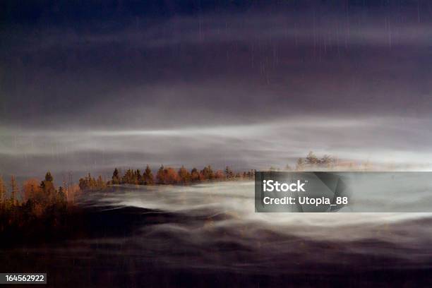 Jesień Mgła W Lasach Na Jodła Średnia Moun - zdjęcia stockowe i więcej obrazów Bez ludzi - Bez ludzi, Chmura, Departament Wogezy - Francja