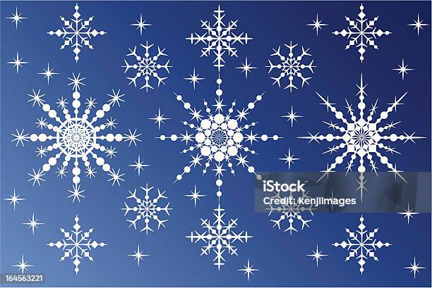 Weihnachten Schnee Stock Vektor Art und mehr Bilder von Dekoration - Dekoration, Eingefroren, Einwickelpapier