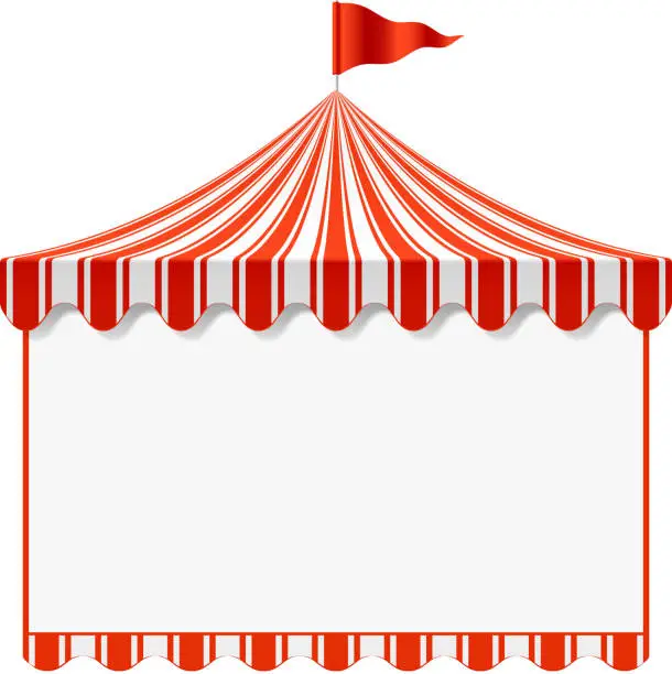 Vector illustration of Circus